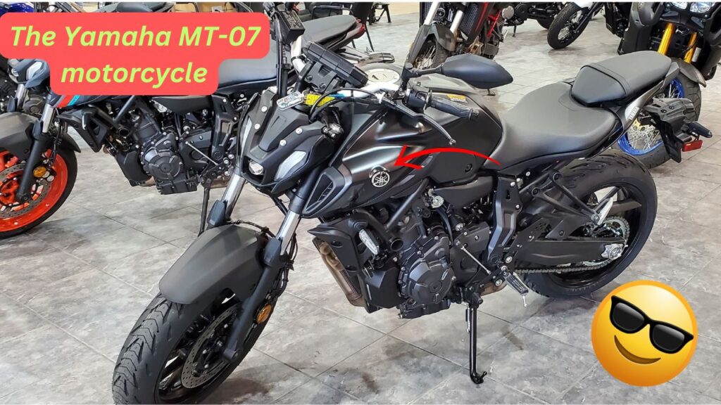 The Yamaha MT-07 motorcycle