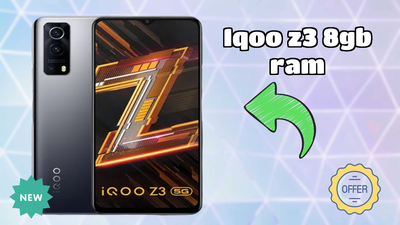 IQOO Z3 8GB RAM Display Analysis: 6.58 Inches (16.71 Cm) Quality