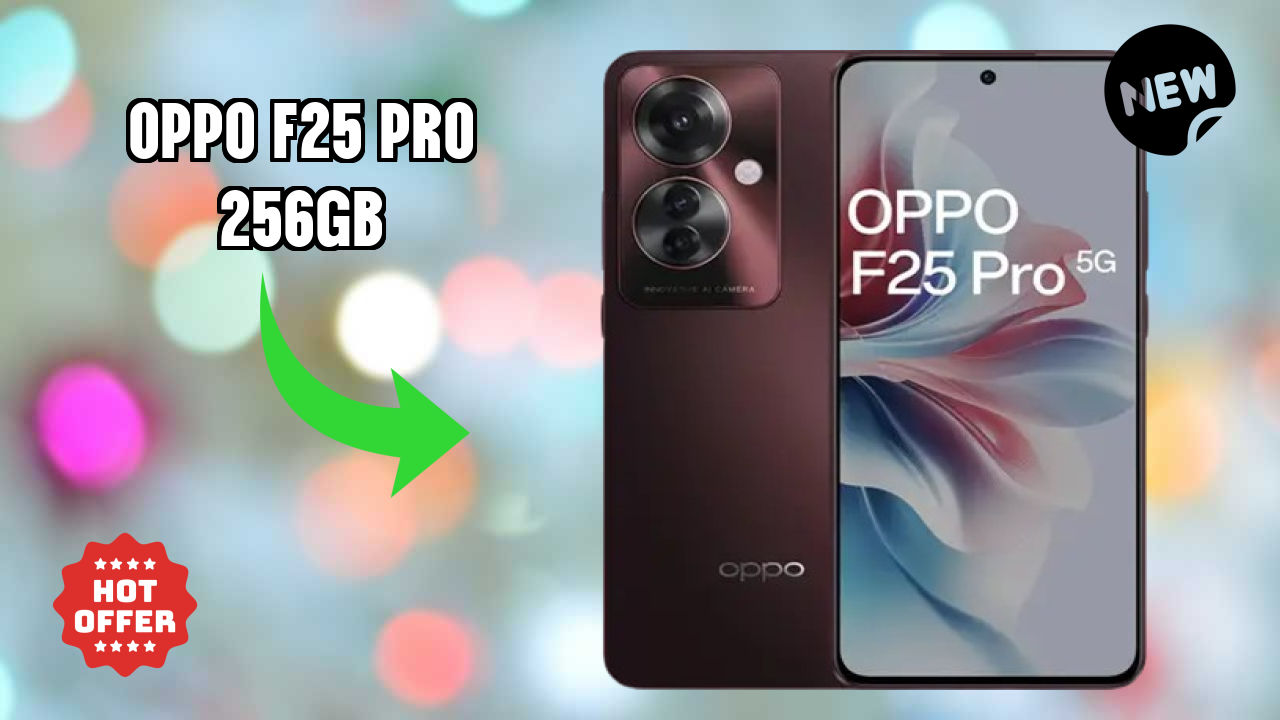 OPPO F25 Pro 256GB Display Technology: 6.7 Inches (17.02 Cm) Screen