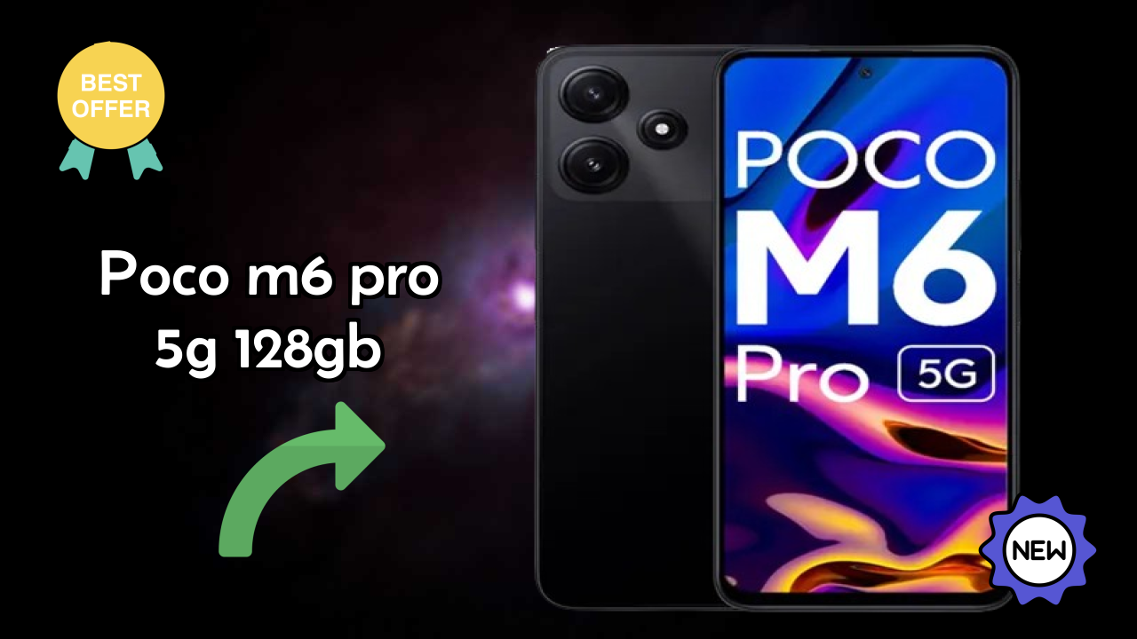 POCO M6 Pro 5G 128GB RAM Test: 6 GB RAM Handles Gaming Well