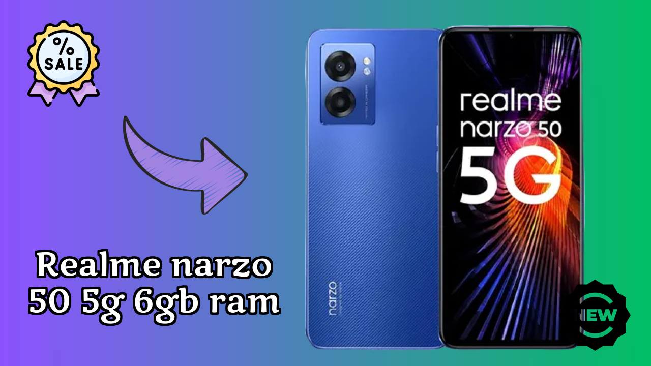 Realme Narzo 50 5G 6GB RAM Test: 6 GB RAM Handles Heavy Apps