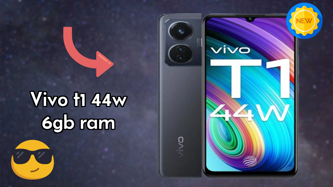 Vivo T1 44W 6GB RAM Battery Life: 5000 MAh Charging Speed