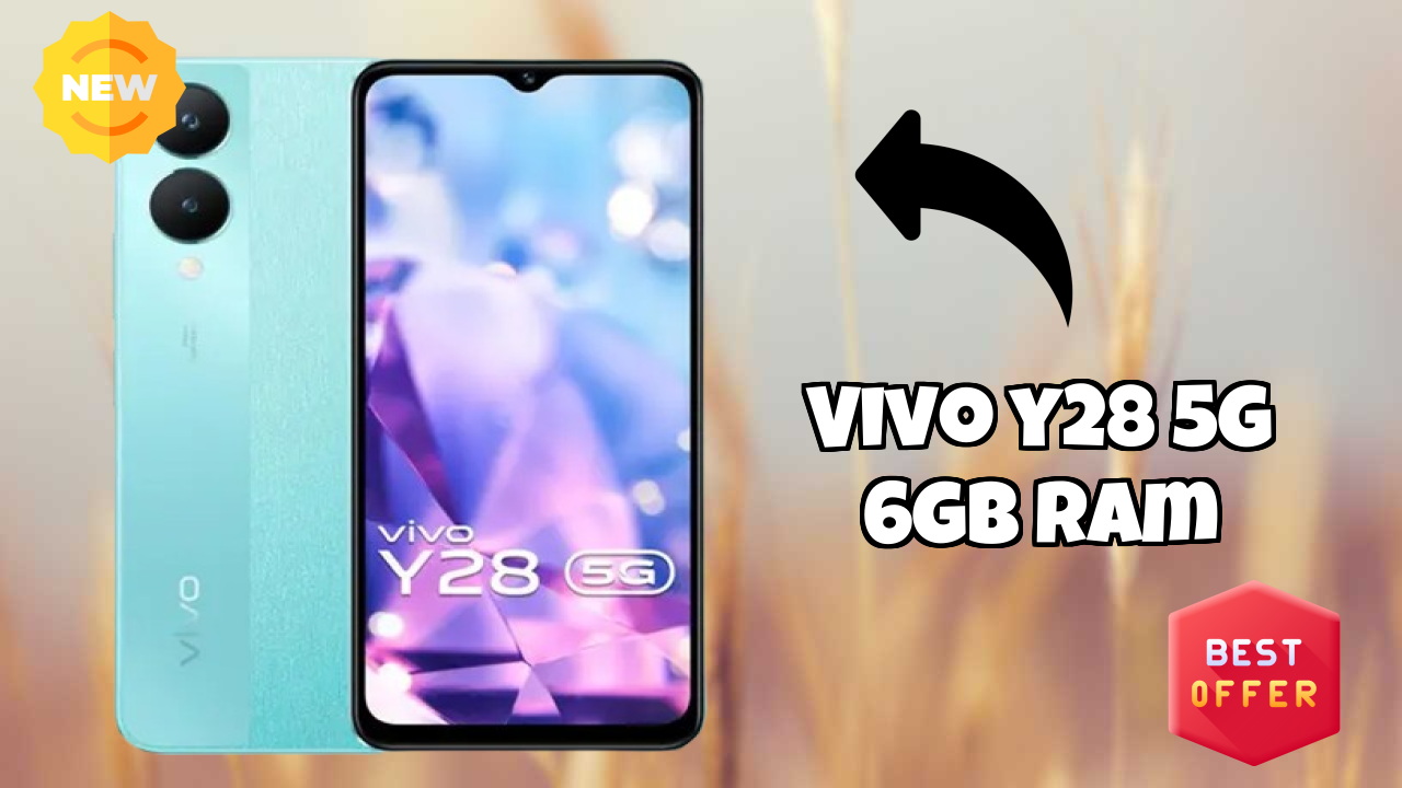 Vivo Y28 5G 6GB RAM Performance: 6 GB RAM Multitasking